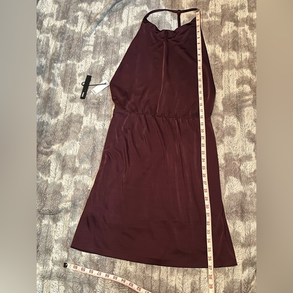 Aritzia Wilfred Free Ophelie T Back Halter Mini Dress Size Small - Picture 6 of 8